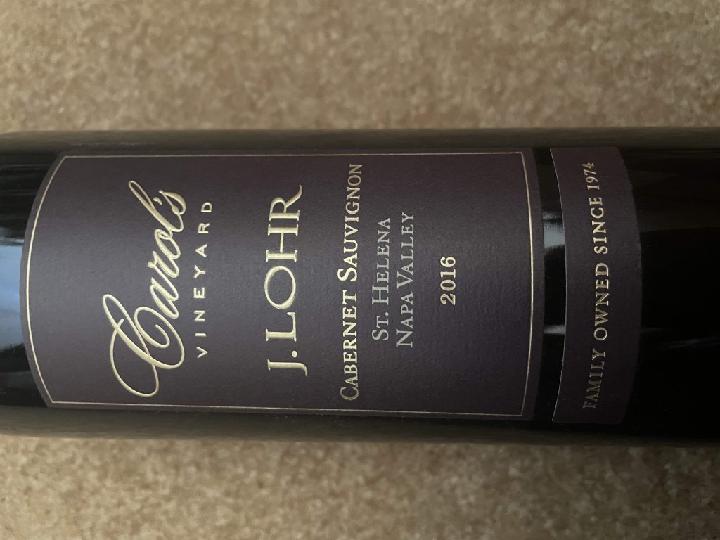 2016 J. Lohr Carol's Vineyard Cabernet Sauvignon