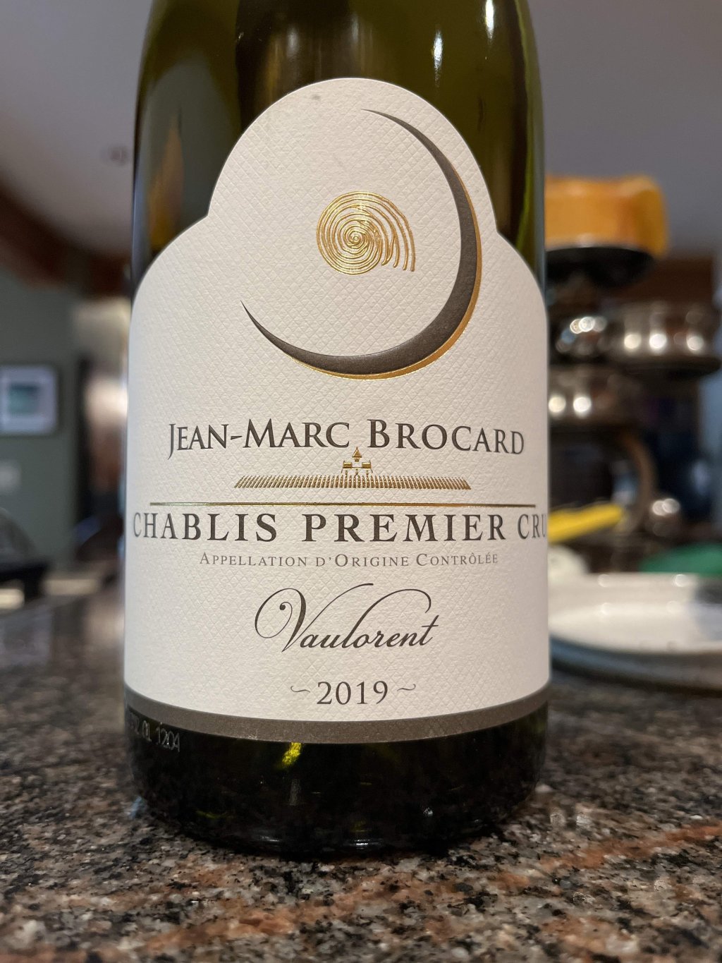 2019 Jean-Marc Brocard Chablis Premier Cru Vaulorent