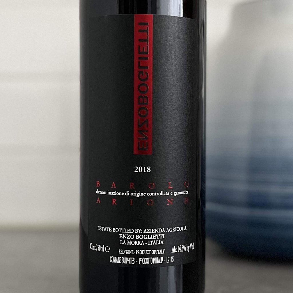 2018 Enzo Boglietti Barolo Arione