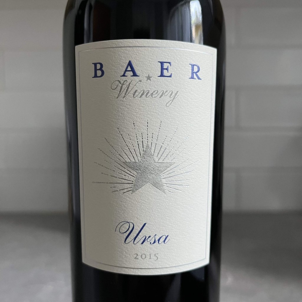 2015 Baer Winery Ursa