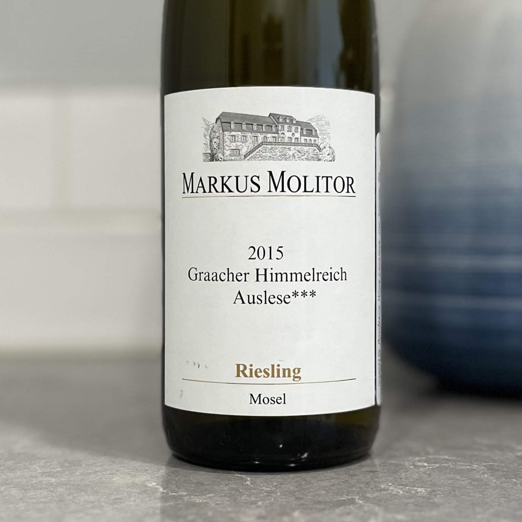 2015 Markus Molitor Graacher Himmelreich Auslese Riesling