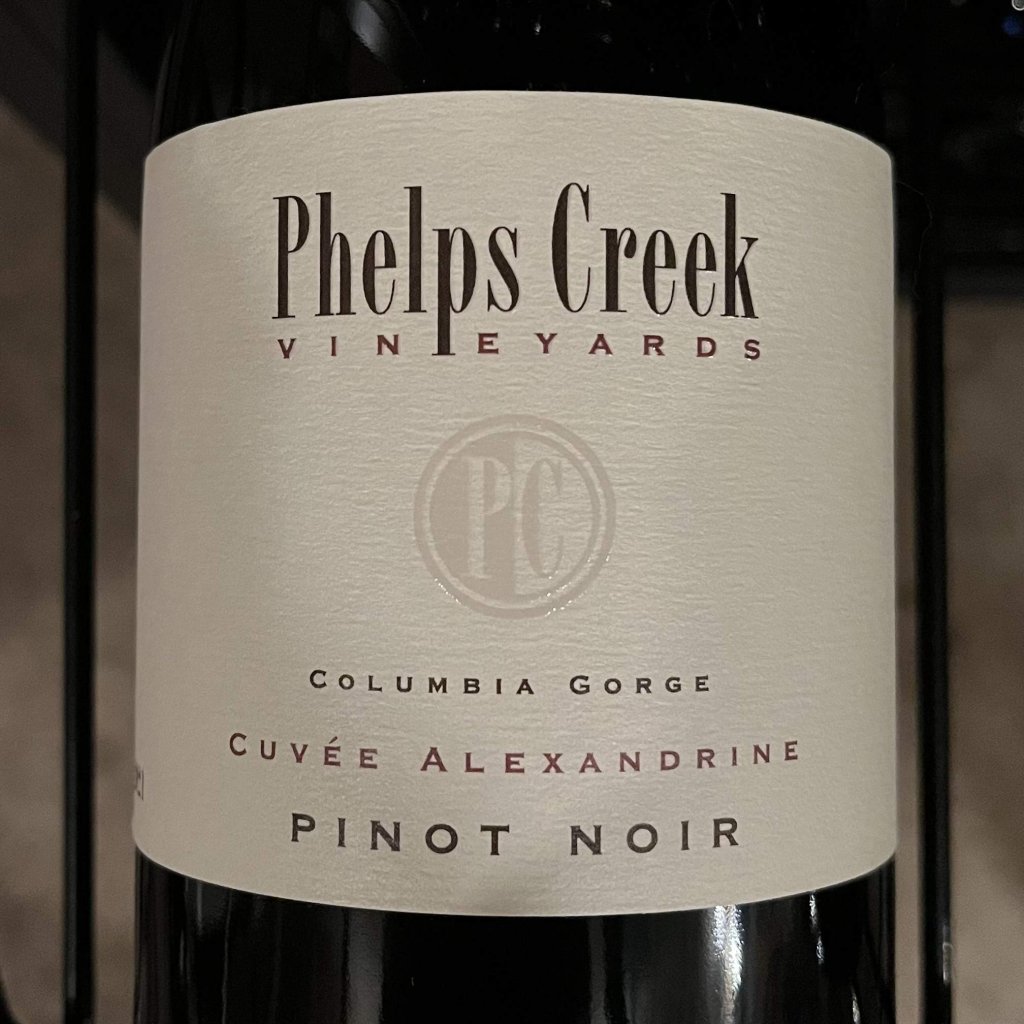 2021 Phelps Creek Vineyards Cuvée Alexandrine Pinot Noir