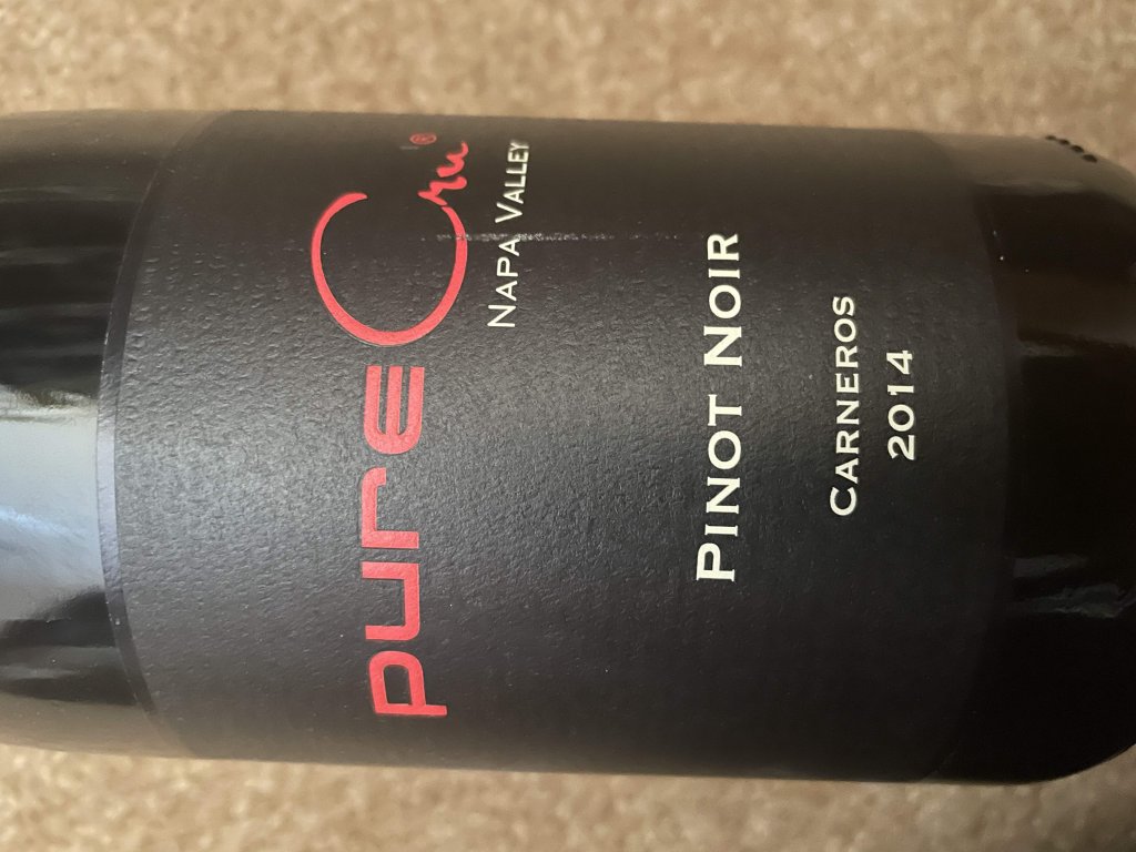 2014 pureCru Pinot Noir