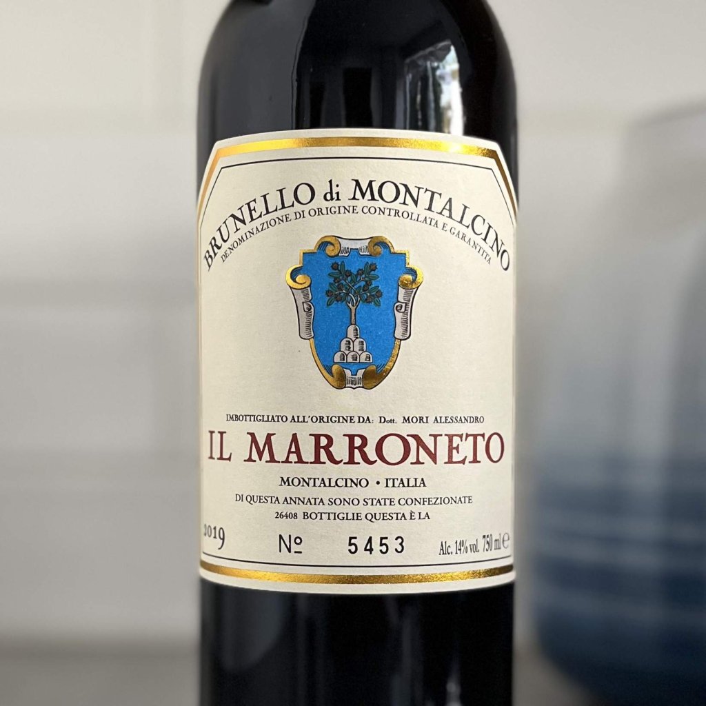 2019 Il Marroneto Brunello di Montalcino