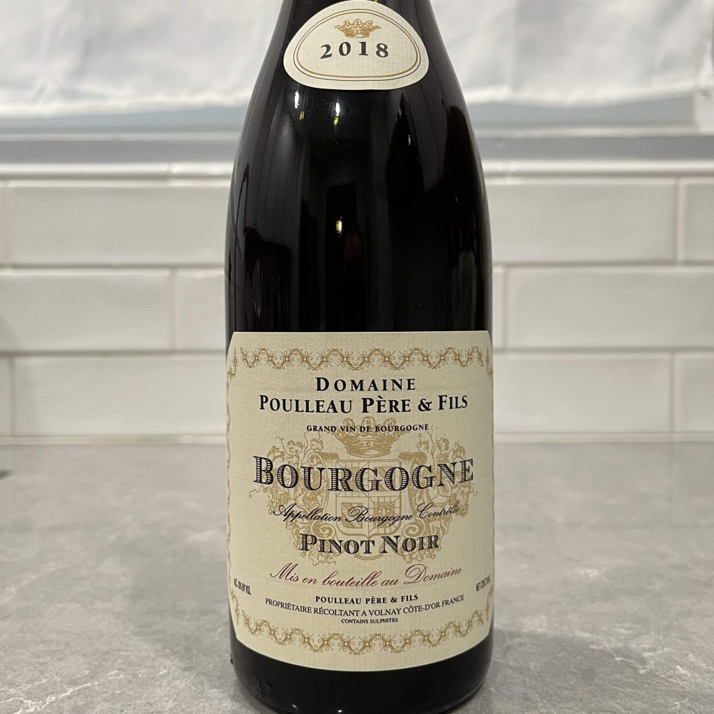 2018 Domaine Poulleau Père & Fils Bourgogne Pinot Noir