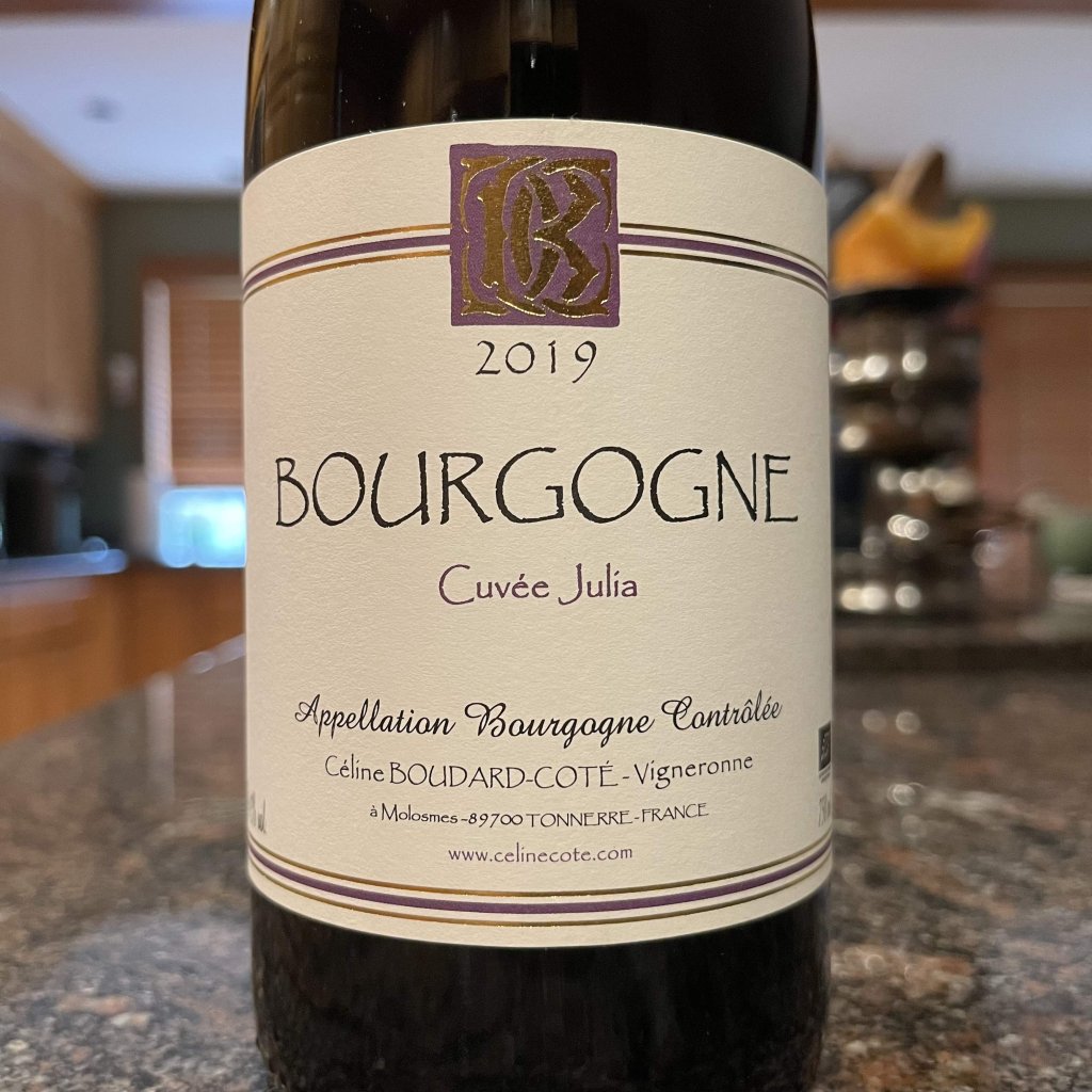 2019 Domaine Céline Coté Bourgogne "Cuvée Julia"