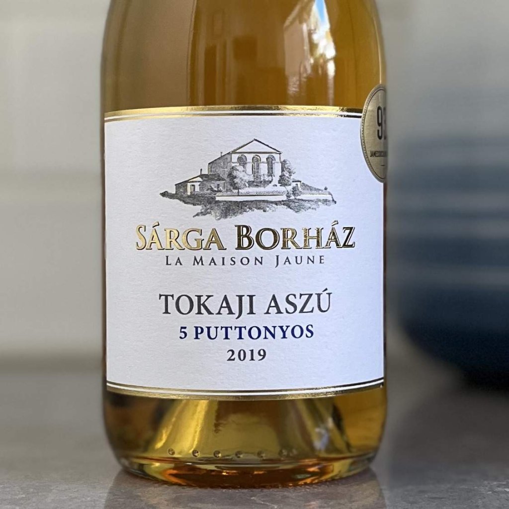 2019 Sárga Borház La Maison Jaune Tokaji Aszú 5 Puttonyos