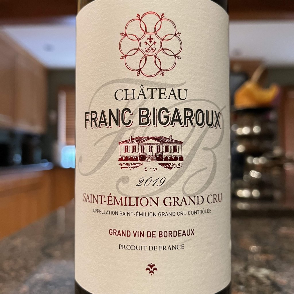 2019 Château Franc Bigaroux Saint-Émilion Grand Cru