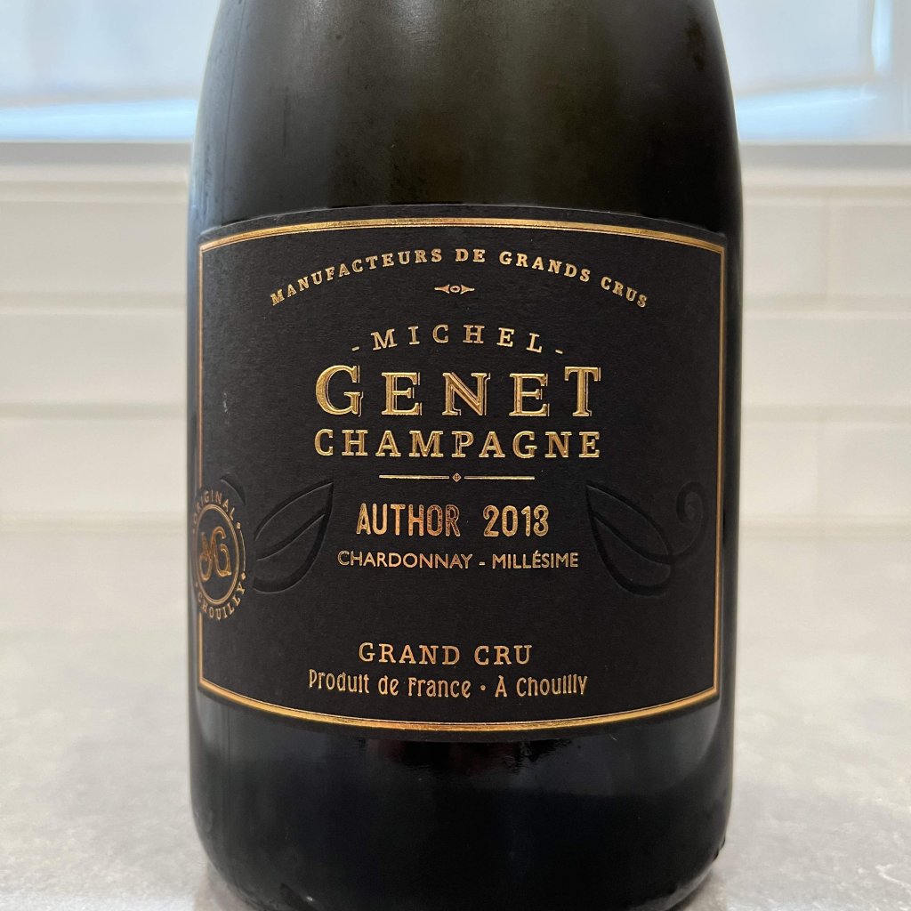 2013 Michel Genet Champagne Grand Cru "Author"