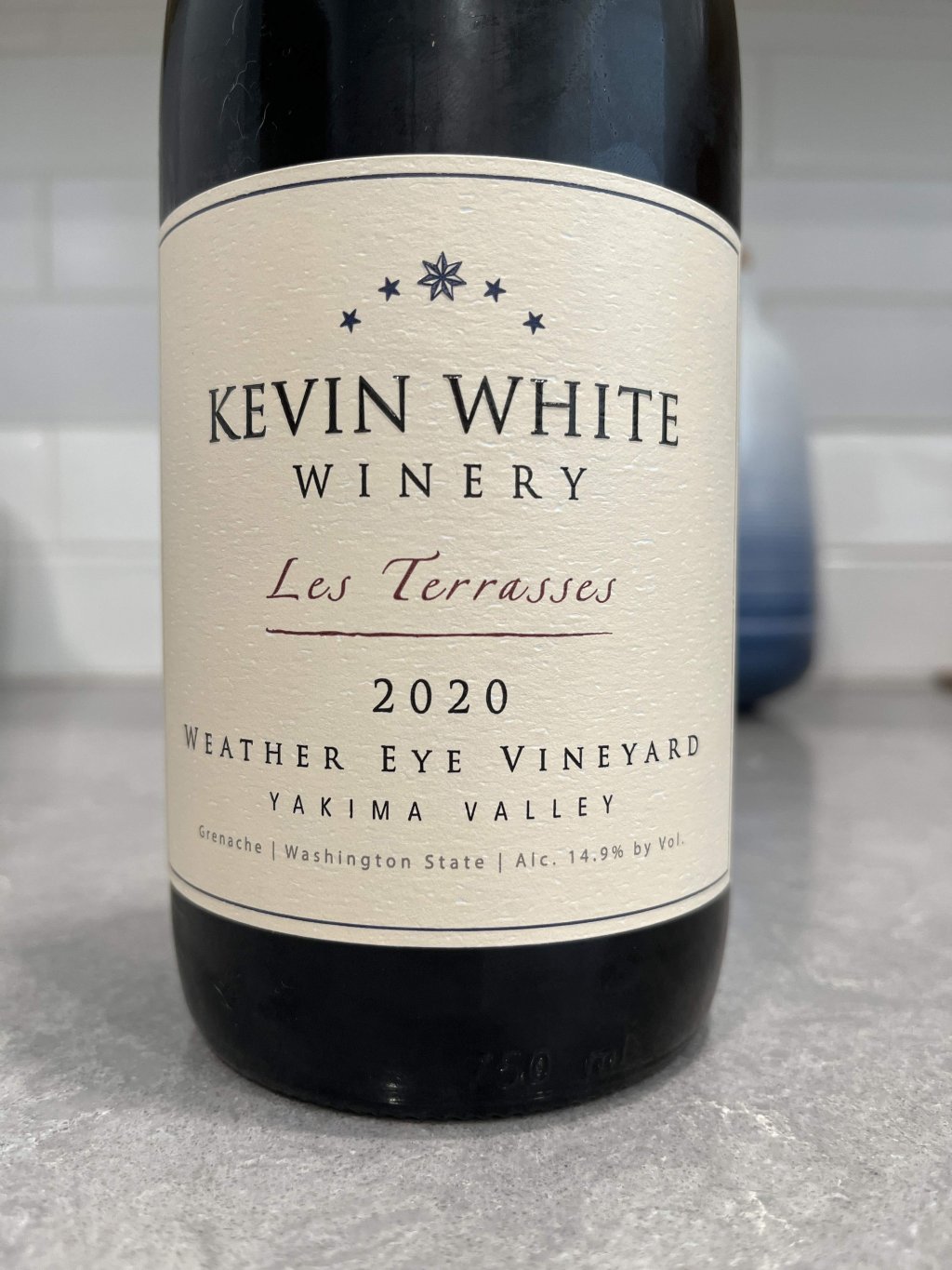 2020 Kevin White Winery Les Terrasses