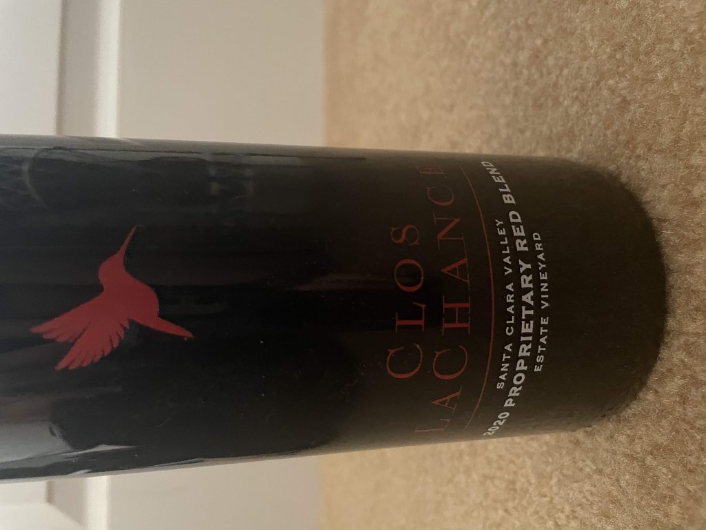 2020 Clos La Chance Proprietary Red Blend