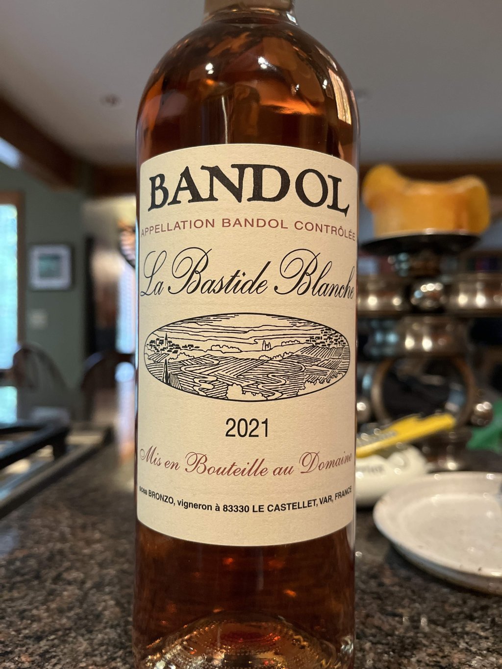 2021 La Bastide Blanche Rosé