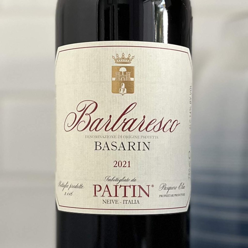 2021 Paitin Barbaresco Basarin
