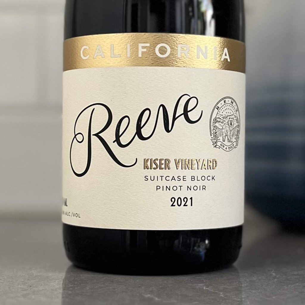 2021 Reeve Kiser Vineyard Pinot Noir Suitcase Block