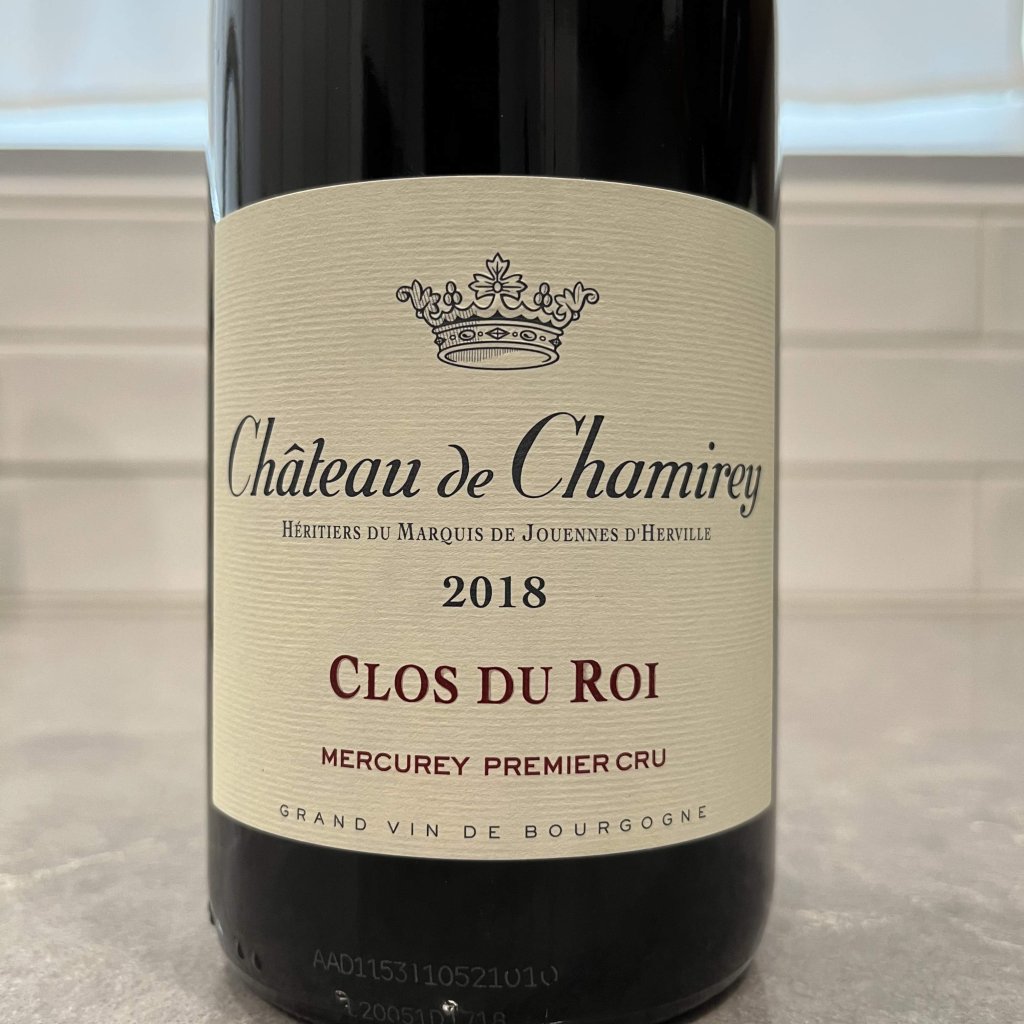 2018 Château de Chamirey Mercurey Premier Cru "Clos du Roi"