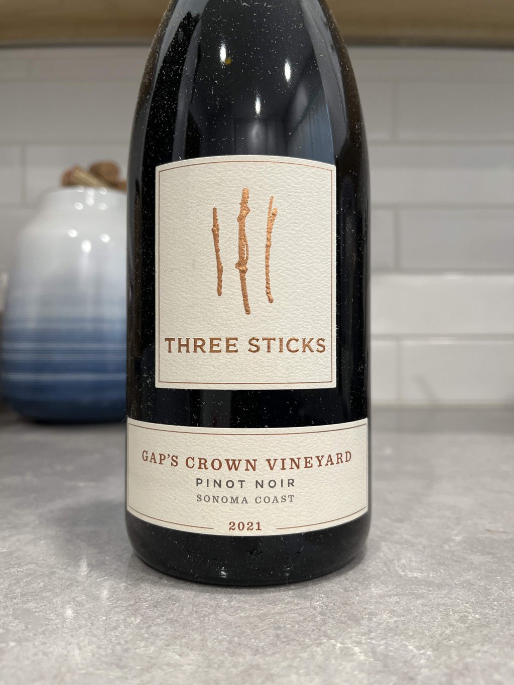 2021 Three Sticks Gap’s Crown Vineyard Pinot Noir