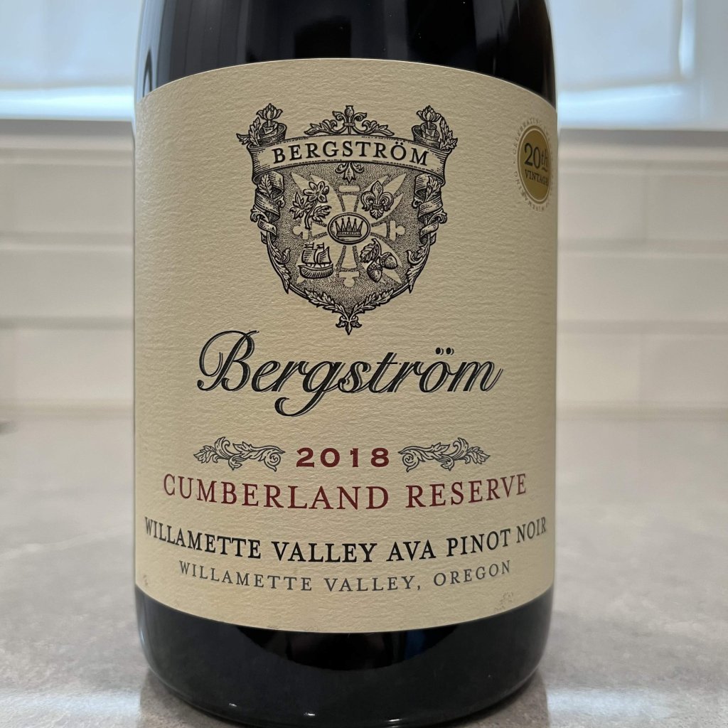 2018 Bergström Wines Cumberland Reserve