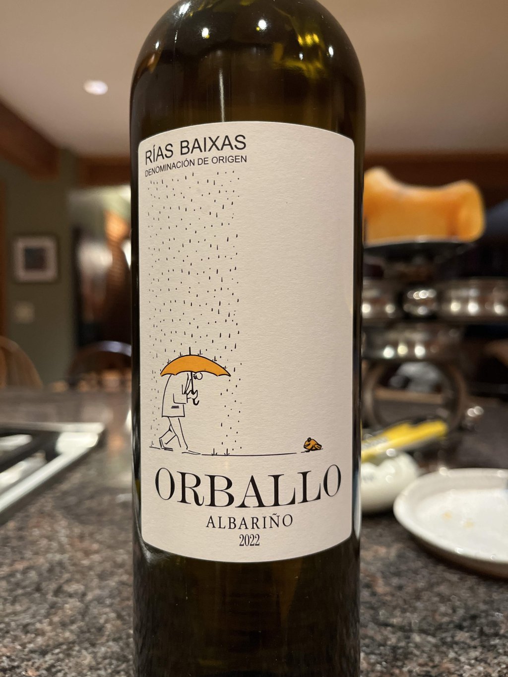 2022 Bodegas La Val Orballo Albariño