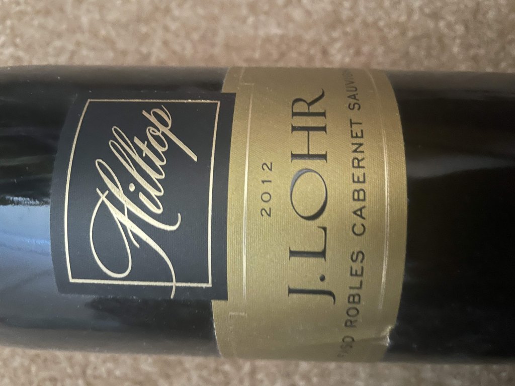 2012 J. Lohr Hilltop Cabernet Sauvignon