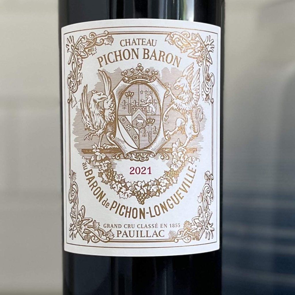 2021 Château Pichon Baron Pauillac