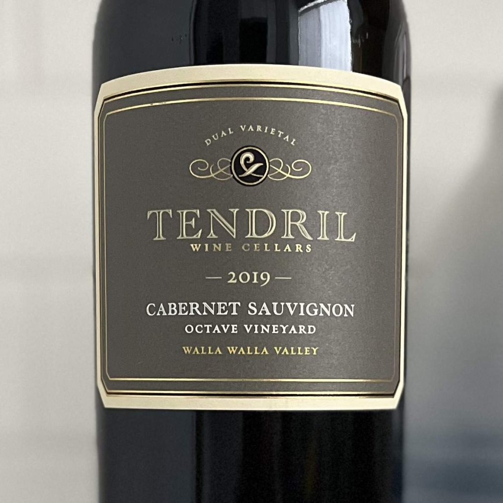 2019 Tendril Wine Cellars Cabernet Sauvignon Octave Vineyard