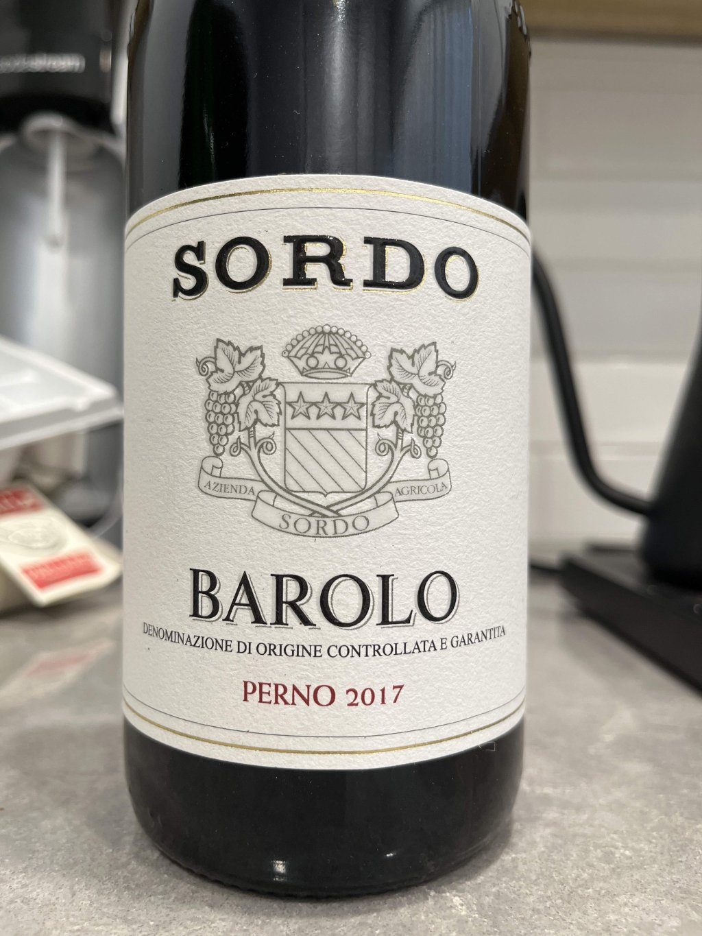 2017 Sordo Barolo Perno