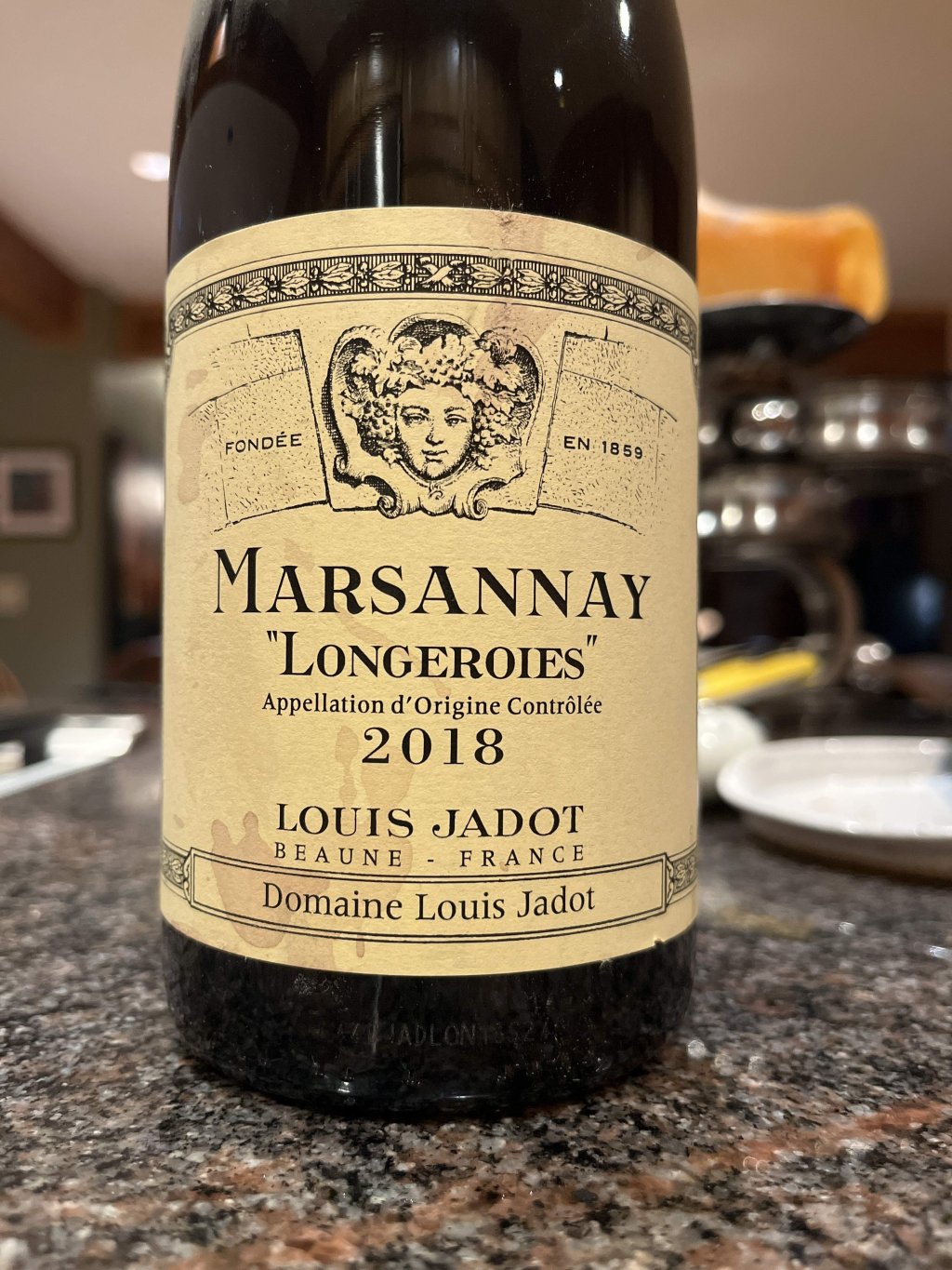 2018 Louis Jadot Marsannay “Longeroies”