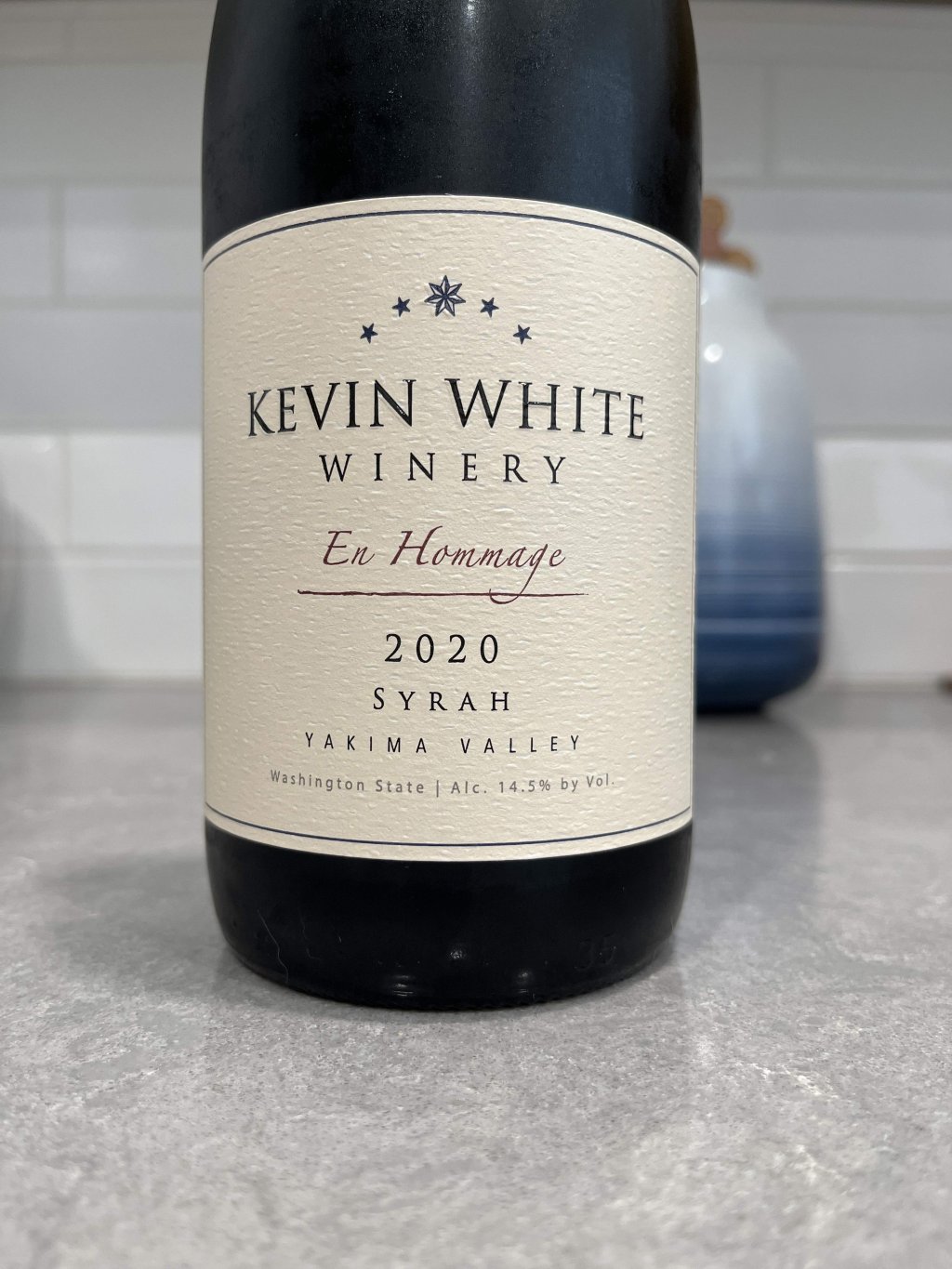 2020 Kevin White Winery En Hommage