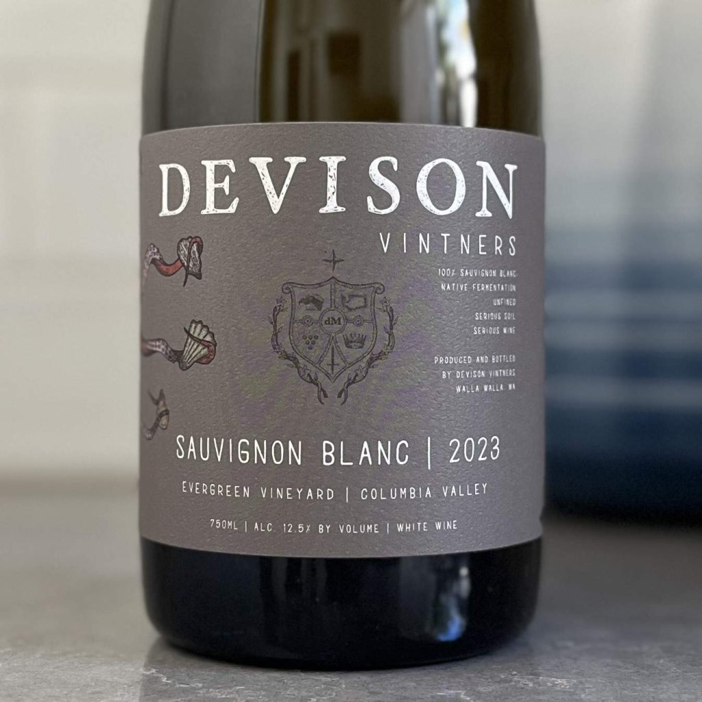 2023 Devison Vintners Sauvignon Blanc Evergreen Vineyard