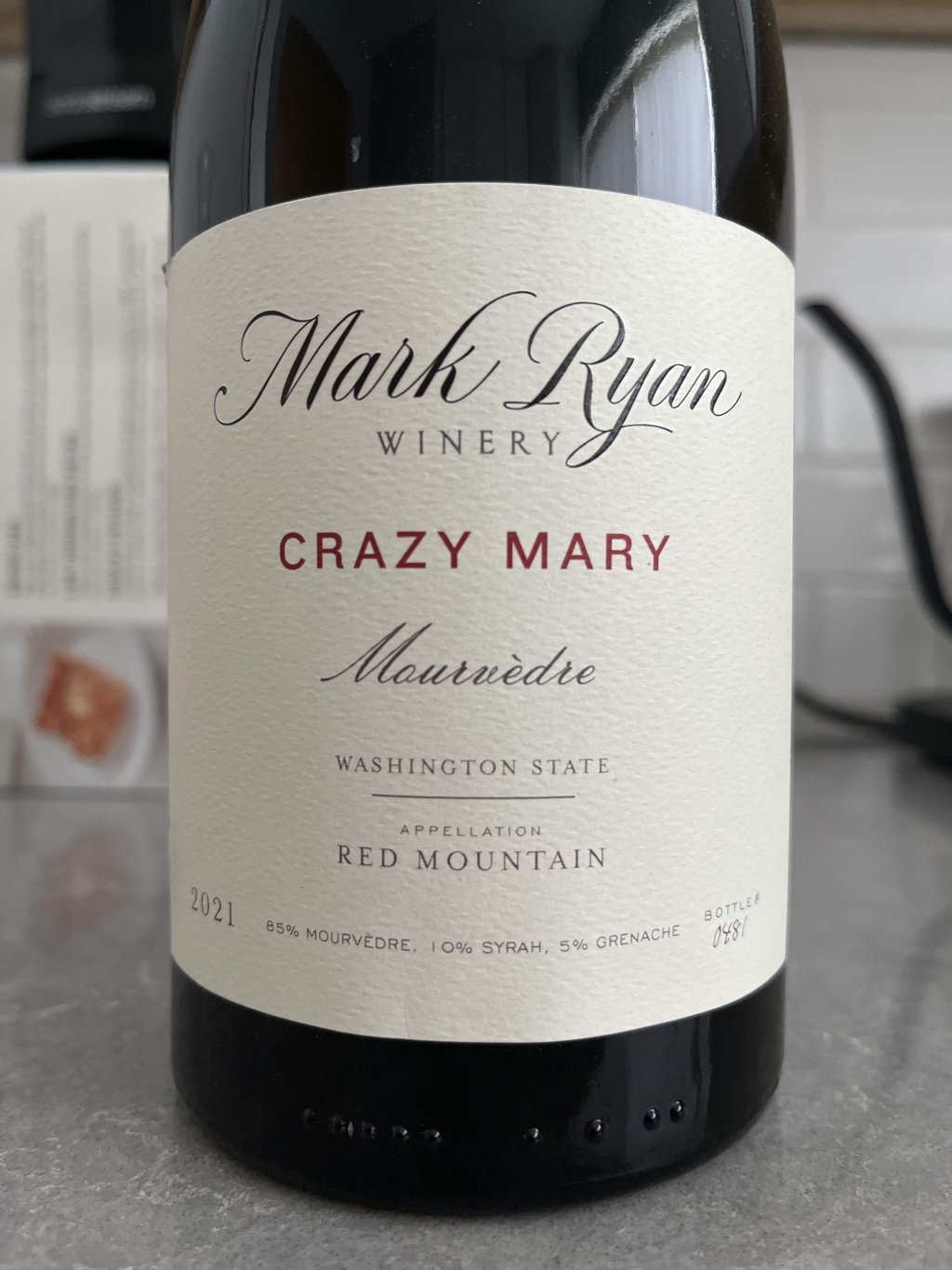 2021 Mark Ryan Winery Crazy Mary