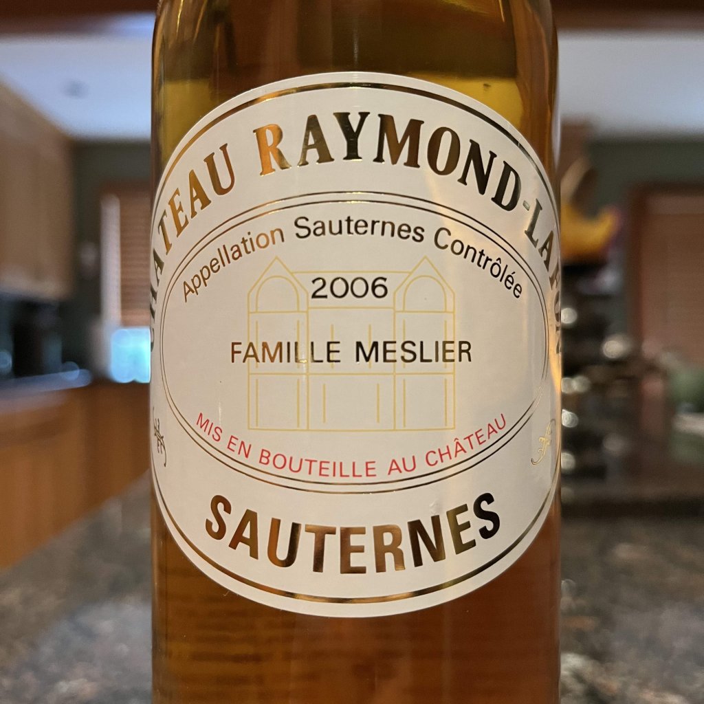 2006 Château Raymond-Lafon Sauternes