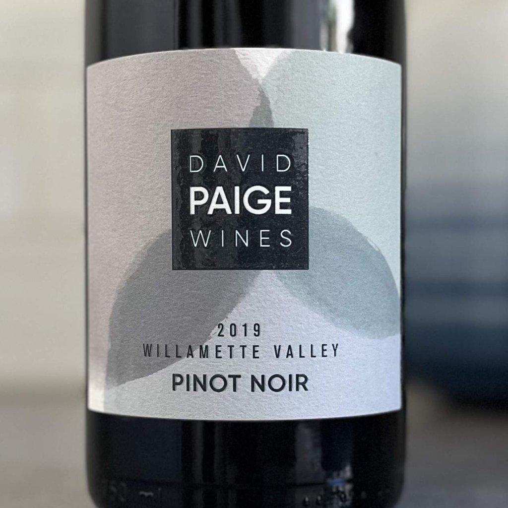 2019 David Paige Wines Pinot Noir Willamette Valley