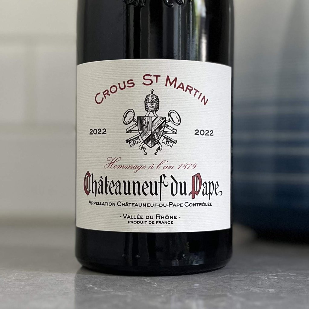 2022 Crous St Martin Châteauneuf-du-Pape