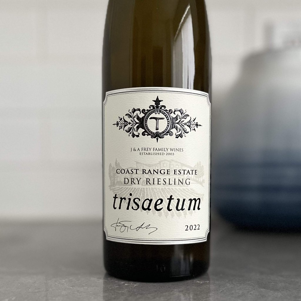 2022 Trisaetum Coast Range Estate Dry Riesling