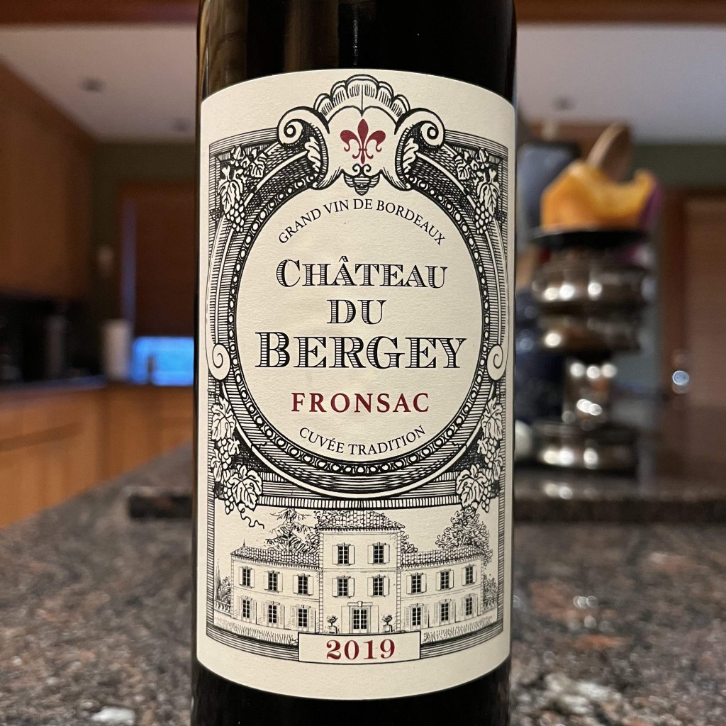 2019 Château du Bergey Cuvée Tradition Fronsac